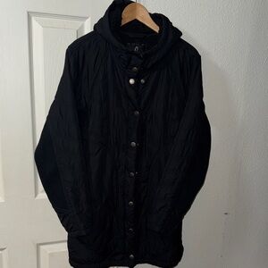 Prana Charcoal Quilted Jacket